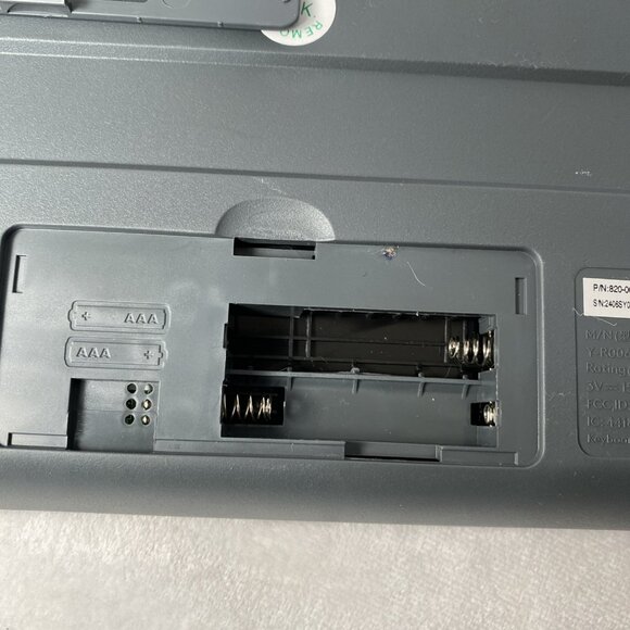 Logitech Wireless Black Keyboard + M185 Mouse + Receiver Dongle TESTED WORKS - Picture 10 of 11